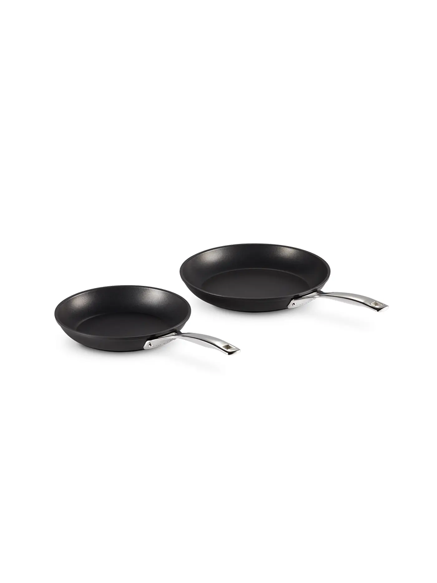 LE CREUSET | Pfannen Set 24 cm / 28cm Antihaft Schwarz | 